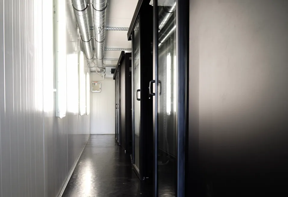 Mevspace Data Center in container