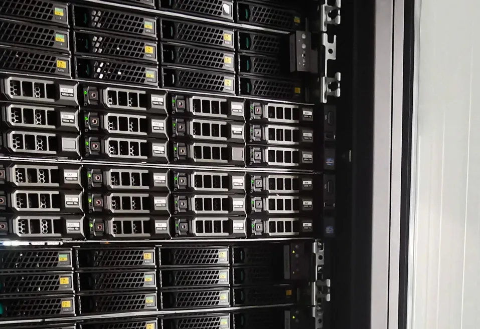 Mevspace server room interior
